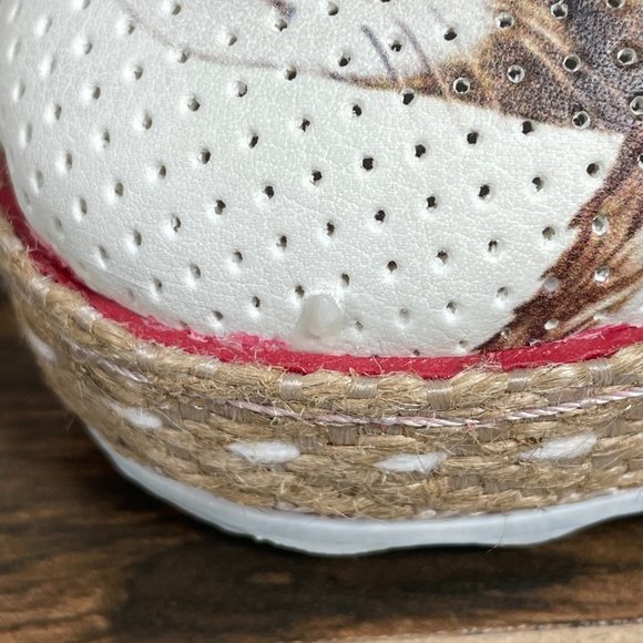 Goby Neefs Womens EU 42 Shoes Multicolor Native American Tribal Cat Sneakers NEW - Picture 12 of 15